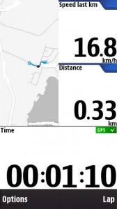 Speed last km Speed last km